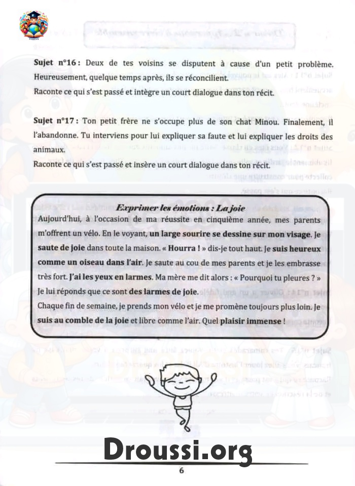 Apprenons a vivre ensemble module français