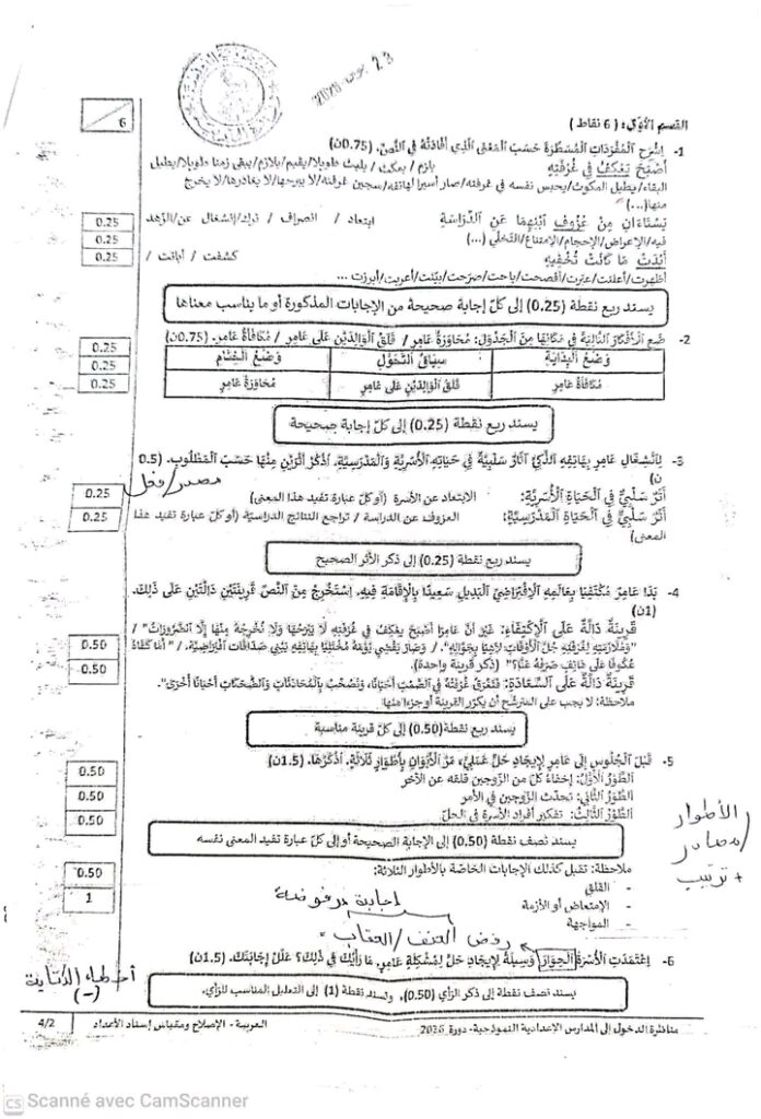 اصلاح مناظرة السيزيام 2026 عربية
